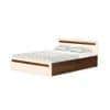 Maltein Engineered Wood Double King Size Bed With Storage