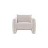 Scandinavian Holden One Seater Sofa in Grey Mist Finish Pet Friendly