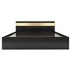 Joben Engineered Wood Queen  Size Bed With Box Storage (Wenge Finish)