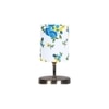 Multicolor cotton table lamp with Steel Base -54