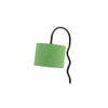 Green Jute Zig Zag Curvy table lamp with Iron Base (SP38)