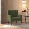 Brando Arm Chair in Moss Green Colour