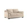 Esquel Essential 2 Seater Fabric Sofa in Pearl Colour