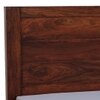 Sagar Solid Wood Queen  Size Bed Without Storage (Provincial Teak Finish)