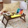 Majestic Tusker Solid Wood Bookshelf and Serving Tray In Multicolour