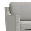 Abbey 1 Seater Fabric Sofa in Vapour Grey Colour