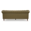 Fairmont 3 Seater Leatherette Sole in Olive Green Colour