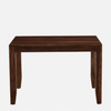 Anitz Solid Wood 4 Seater Dining Set With 4 Chairs in Provincial Teak Finish