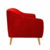 Neo Fabric Sofa - Red
