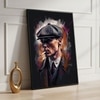 The Castle Decor Vintage Gentleman Portrait Wall Art Framed Painting 20x30 Inch