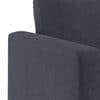 Liverpool 2 Seater Fabric Sofa in Blue Colour
