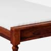Rangrez Sheesham Wood Single Size Non Storage Bed in Honey Oak Finish