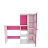 Marvel Study Table In Frosty White And Pink
