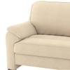 Farina Premium 1 Seater Fabric Sofa in Birch Beige Colour