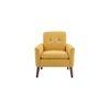 Gartman Accent Chair in Yellow Colour