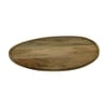Metalsmith Wooden Oval Serving Platter Natural Finish for Dining and Serving