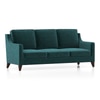 Abbey Sofa Set (Colour : Malibu, Cushion : Soft, Seater : 3+1+1)
