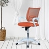 Naamikoa Mid Back Ergonomic Chair in Orange Colour