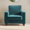Apollo Neo 1 Seater Fabric Sofa in Malibu Colour (Back Height : Regular, Cushion Type : Hard)
