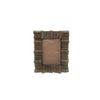 Brown corrugated paper blocks tiling handmade art Photo Frame