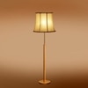 Devansh Wood & Metal Floor Lamp