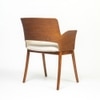 Mulho Veneer Dining Chair in Brown Colour