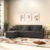 Henry Sectional Sofa Left Aligned - Cedar Brown