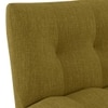 Palermo 3 Seater Click Clack Sofa cum Bed In Olive Green Colour