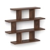 Senara Engineered Wood Bookshelf in Brown Colour