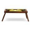Majestic Tusker Solid Wood Bookshelf and Serving Tray In Multicolour
