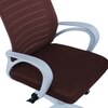 Mmarveal Mid Back Ergonomic Chair in Brown Colour
