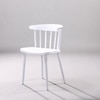 Kepler Brooks Aura Cafeteria Dining Chair in White Colour