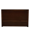 Kingsbury Solid Wood Queen  Size Bed With Hydraulic Storage (Provincial Teak Finish)