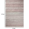 Imperial Knots Rust Multicolor Hand Woven Dhurrie 5x8 Feet