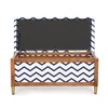 Harper Trunk Zig Zag Blue Stripes