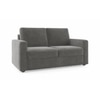 Apollo Sofa Set (Colour : Ash Grey Velvet, Cushion : Soft, Back Type : Regular, Seater : 2+1+1)