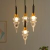 Montefino Roung Smoke Glass Hanging Light