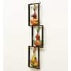 Desert Art Metal Handpainted Zig Zag Three Sardar Wall Hanging in Multicolour