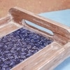 Ireka Home Bhojan Wooden Serving Tray with Enamel