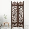Kissie Solid Wood 4 Panel Room Divider