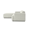 Sophisticated Wood Right Aligned 3-Seater With Upholstery Non Storage Sofa In Grey Colour
