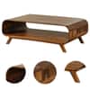 Marwar Solid Sheesham Wood Coffee Table with Open Storage