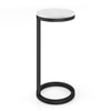 Collins Metal Drink Table In Black Finish