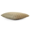 Crest Khaki Knitted Cushion Cover  16X16 Inches
