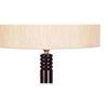 Fiona White Cotton Shade Floor Lamp