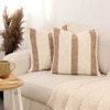 Shivalik Set Of 2 Cushion Covers With Brown Colour