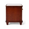 Lumina One Drawer Bedside In Teak Finish