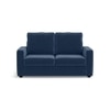 Apollo Compact Sofa (Colour : Lapis Blue, Cushion : Soft, Back Type : High Back, Seater : 2+1+1)