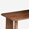 Serenzia Franz Solid Wood 6 Seater Dining Table in Brown Finish