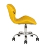 Beautiful Leatherette Dining Chair in Yellow Colour